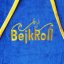 Surf Pončo BejkRoll WAVE MASTER - královská modrá - přední logo
