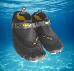 Water shoes BejkRoll - quick drying - front - black