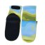 BejkRoll - neoprene socks - yellow blue - front & sole