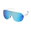 CHAMPION REVO + EVA BOX - rahmenlose weiße - blaues Spiegelglas