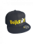 SNAP BLACK - Logotipo recto (Yupoong SnapBack)