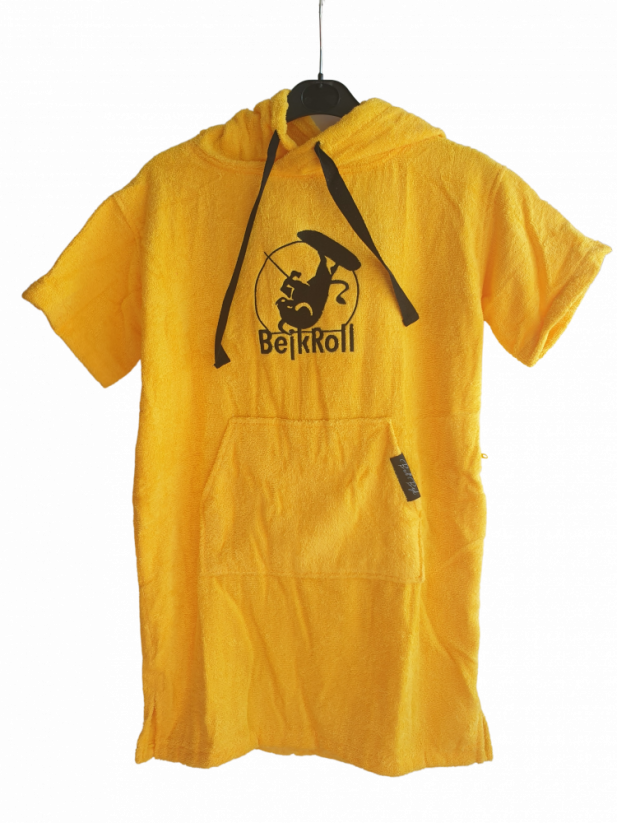 Surf Poncho BejkRoll yellow - front