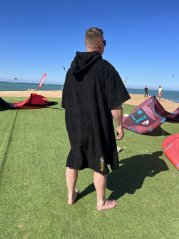 Ponczo surfingowe MASTER - czarne