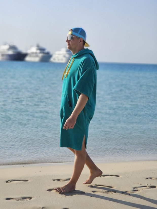 Surf Poncho WAVE MASTER - türkis