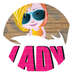 BejkRoll LADIE'S Wakeboard - including your name - detail graphics