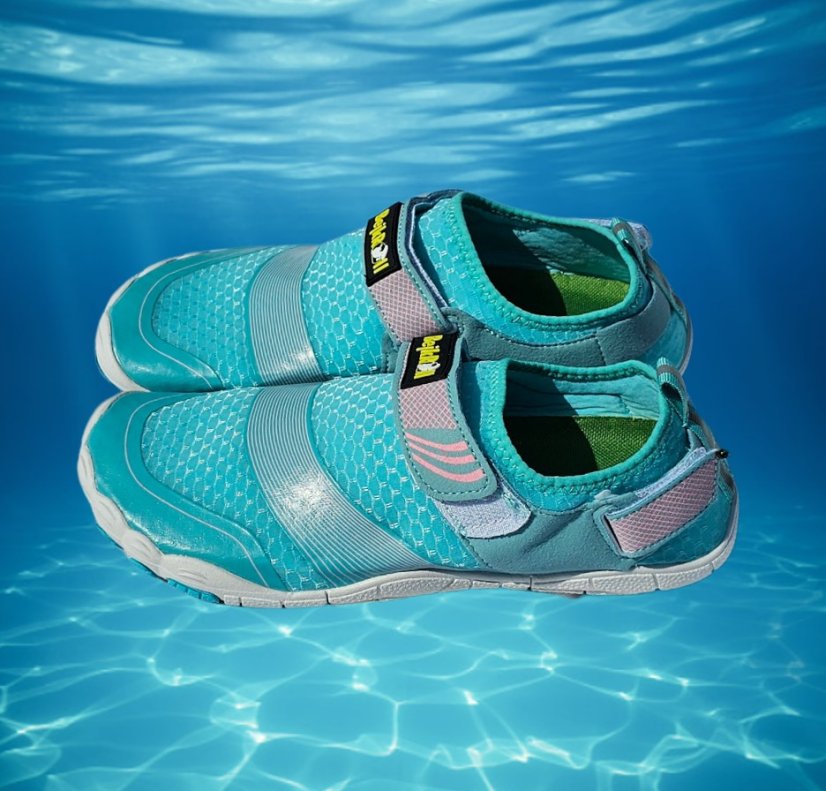Water shoes BejkRoll - quick drying - turquise - side