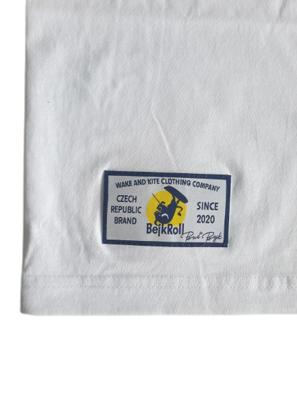 Tričko BejkRoll - BEJCZECH České Národní Barvy - unisex - tkaná nášivka