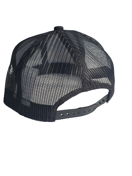 Snap Trucker Negro - Logotipo recto