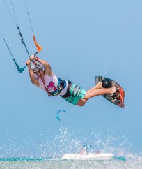Board Shorts BejkRoll  - unisex - mint/black - trick on kite - size 30