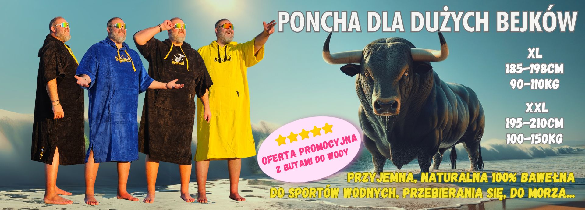 Poncha dla duzych Bejków!