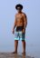 Board Shorts BejkRoll  - unisex - mint/black - size 30