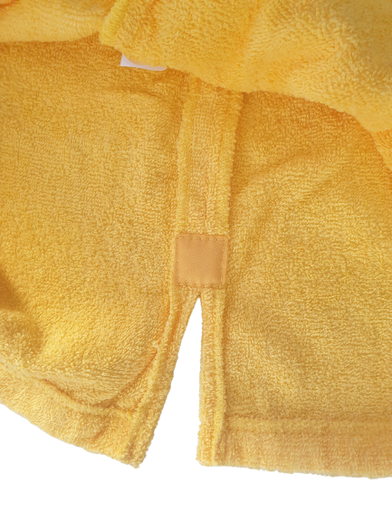 Surfponcho MASTER – gelb – ausgepackt