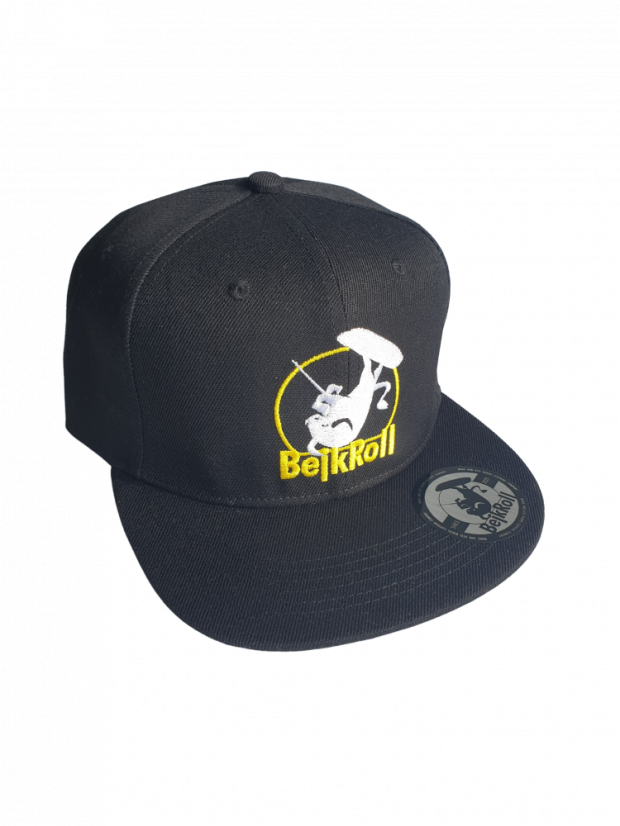 SNAP BLACK - Logotipo redondo (Yupoong SnapBack)
