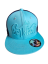 Snap Trucker Turquesa/Azul - Logo de onda