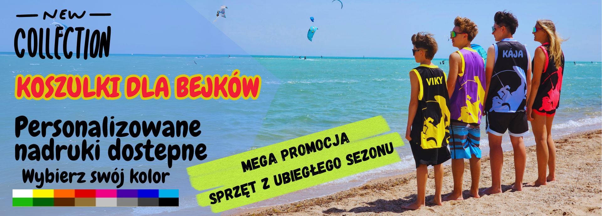 Koszulki BejkRoll sezon 2025 – z możliwością personalizacji