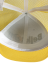 Snap Trucker Amarillo/Blanco - Logo recto