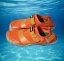 Buty do wody - barefoot - szybkoschnące - pomarańczowe