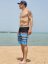 Shorts - blau/schwarz - Größe: 36