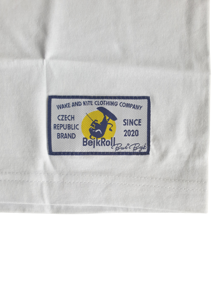 T-Shirt BejkRoll - Buď Bejk (Be Bull) Triangl - unisex - woven label