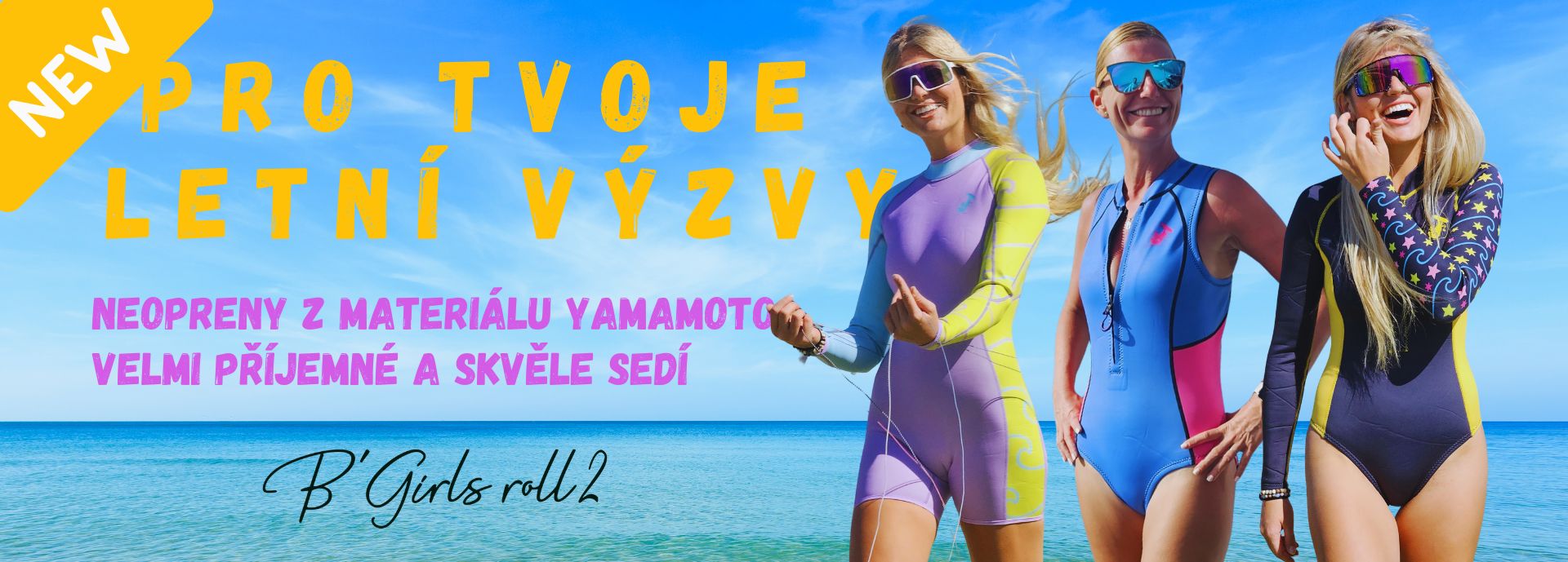 BejkRoll - dámské krátké neopreny