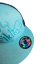 Snap Trucker Turquise-Blue cap BejkRoll - Wave logo - front Sticker