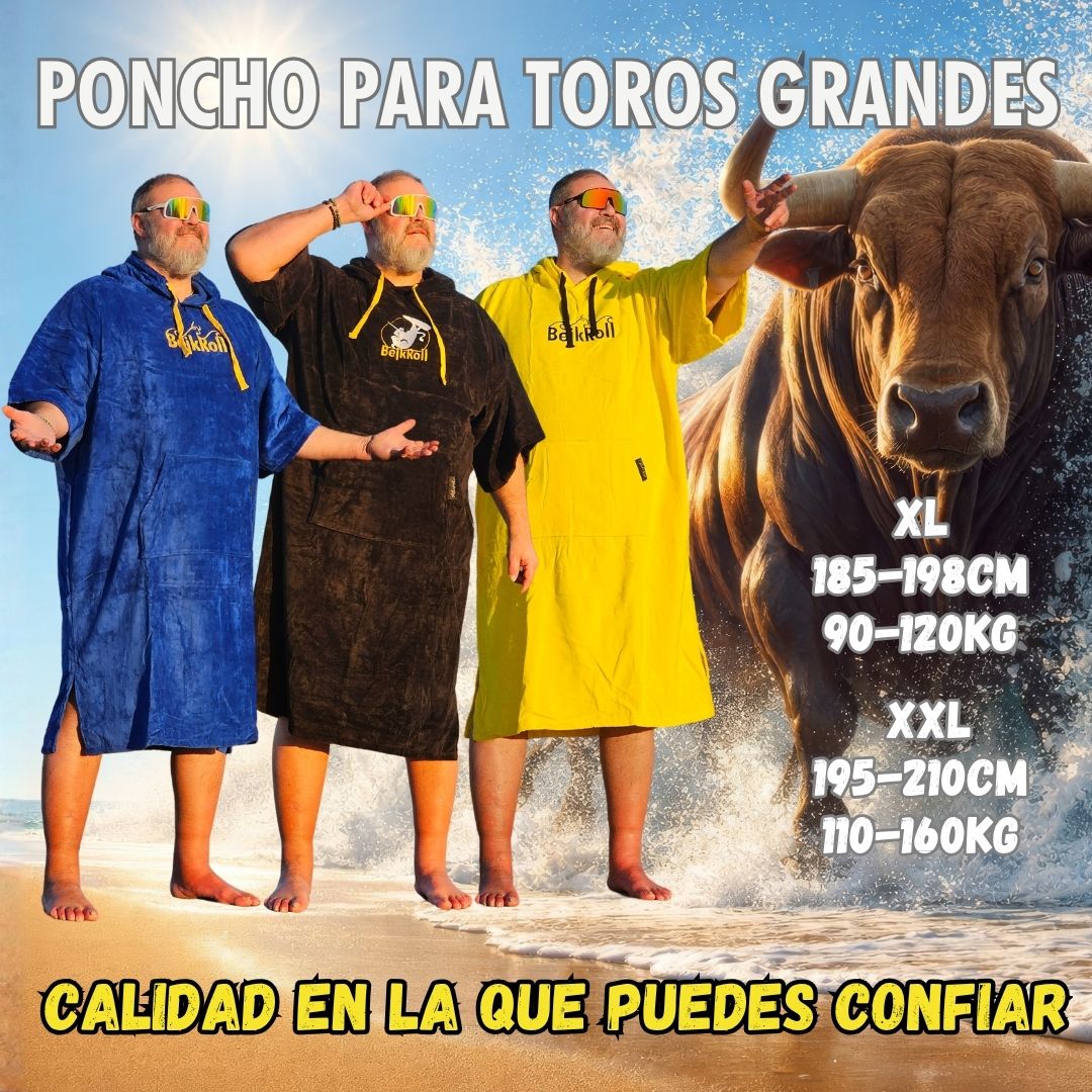 Poncho Para Toros Grandes!