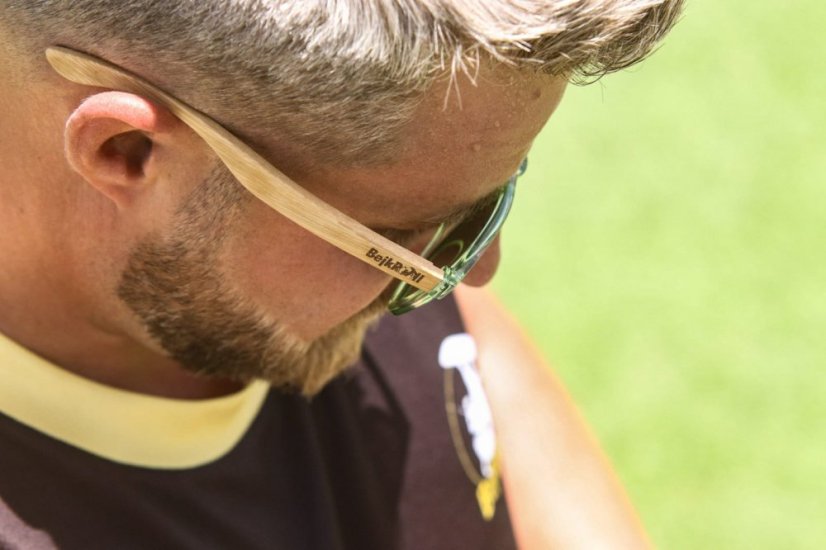 Sunglasses BejkRoll YOUNG GUNS - green - beach