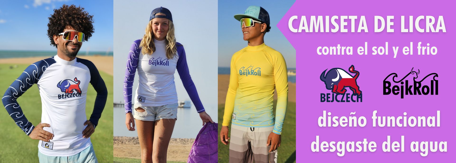 Camisetas de lycra BejkRoll
