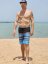 Shorts - blau/schwarz - Größe: 36