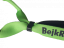 Neoprenová páska BejkRoll - šňůrka na brýle s utahováním - zelená - detail utahování