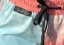 Shorts – Damen orange/hellblau – Paar-Design