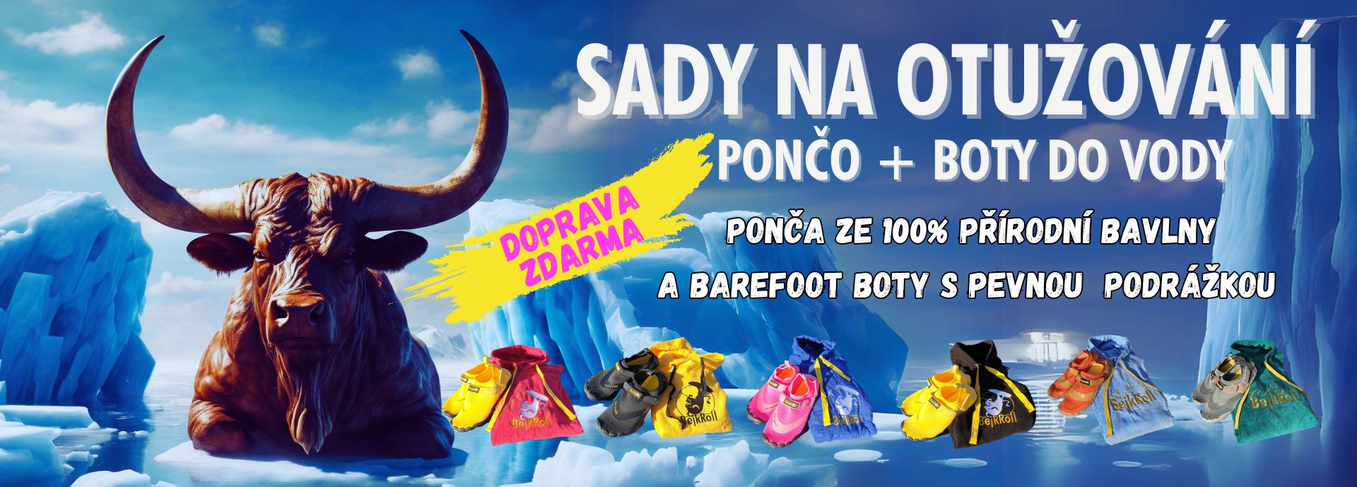 Sady na otužování pro Bejky!