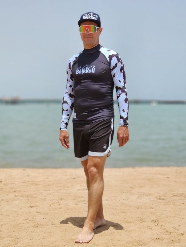 Lycra – BejkRoll BEJKSKIN Černá unisex - kluk předek