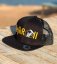 Snap Trucker Negro - Logotipo recto
