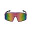 Sunglasses BejkRoll Champion REVO + EVA Box - transparent lila - pink golden mirror - front