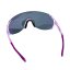 Sunglasses BejkRoll Champion REVO + EVA Box - rimless transparent light purple - purple mirror - back Sunglasses BejkRoll Champion REVO + EVA Box - rimless transparent light purple - purple mirror - back