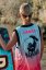 Sports Tank Top BejkRoll pink/blue - own text personalised - Size: XL