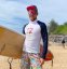 Lycra – BejkRoll Raglan unisex - surf plaz - vel XL