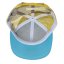 Gorra Snap Trucker azul claro/amarillo - logotipo LANA