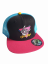 Snap Trucker Black-Pink  cap BejkRoll - Triangl logo - front