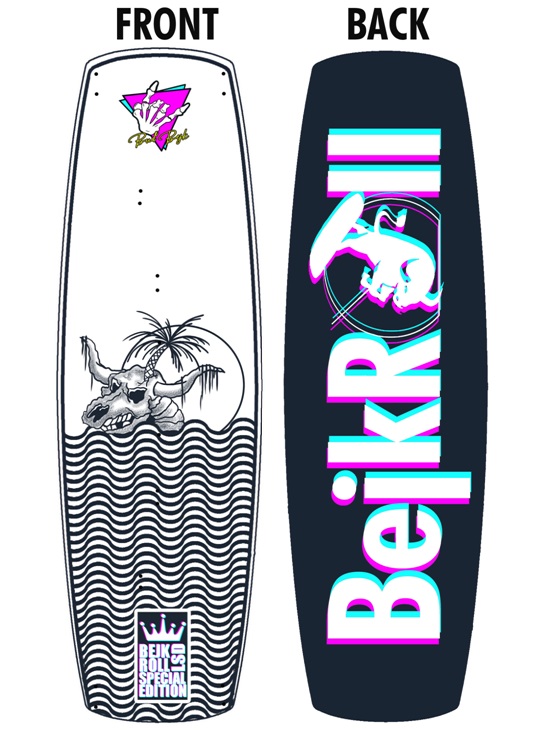 BejkRoll LSD EDITION Kiteboard + Binding