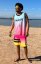 Kite Tank Top BejkRoll pink/blue (with hole for harness hook) - Size: L