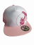 Snap Trucker Pink kšiltovka BejkRoll - Kulaté logo - předek