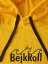 Surf Poncho BejkRoll WAVE MASTER - yellow - V folding hoodie - detail