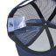 Snap Trucker Navy Modrá-Stříbrná – rovné WAVE logo center - vnitřek štítky