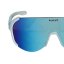 CHAMPION REVO + EVA BOX - rahmenlose weiße - blaues Spiegelglas