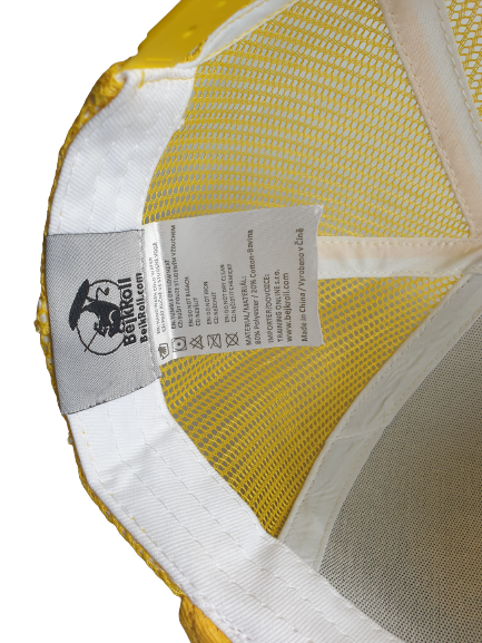 Snap Trucker Amarillo/Blanco - Logo redondo