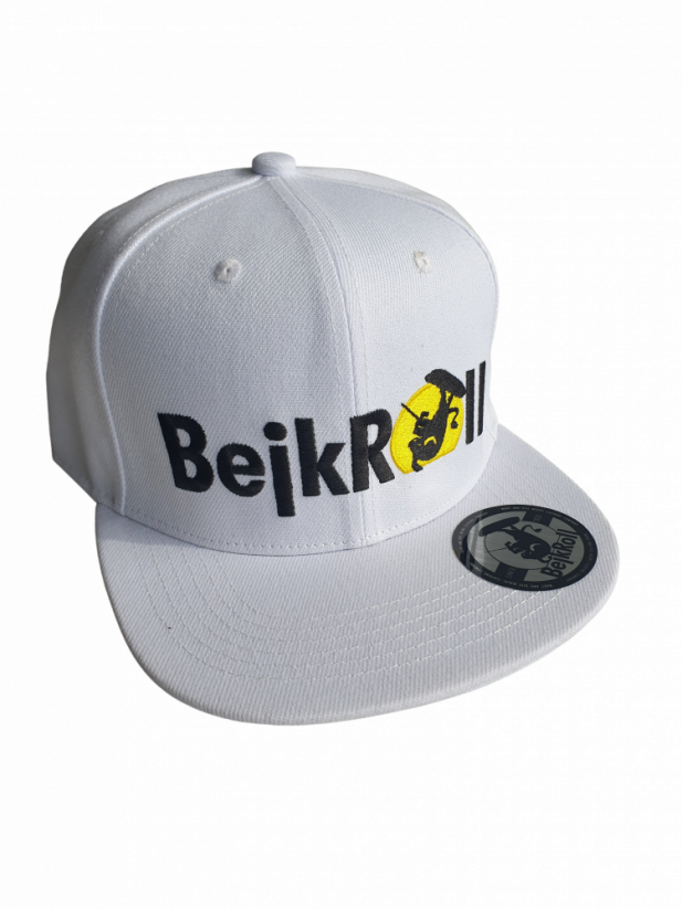 SnapWhite kšiltovka BejkRoll - Rovné logo - předek