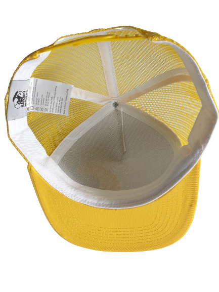 Snap Trucker Amarillo/Blanco - Logo redondo