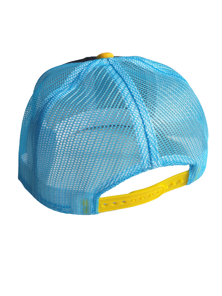 Snap Trucker Negro/Rosa - Logo triangular